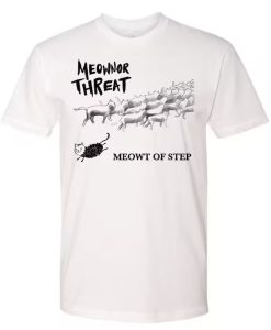 Meowner Threat Punk Cat - Men's T-Shirt