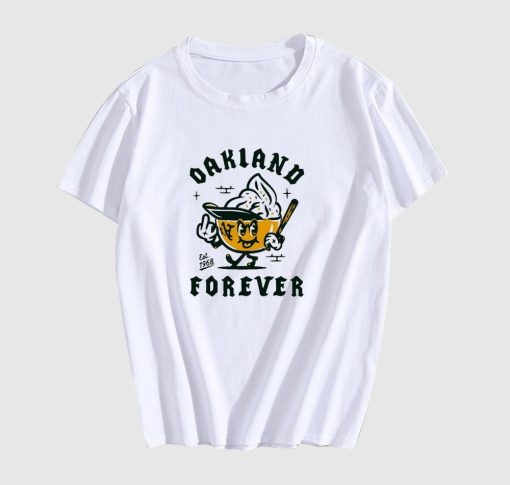 Oakland athletics baseball forever T-shirt