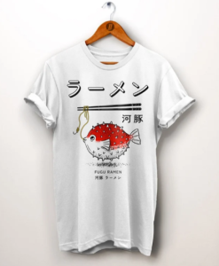 Ramen Shirt Fugu Fish T-shirt