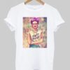 Frida Kahlo Daft Punk T shirt