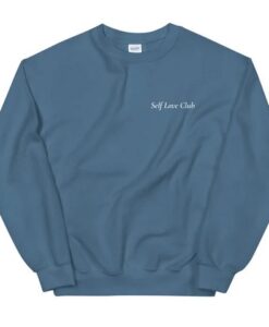 Self Love Club Unisex Crewneck Sweatshirt thd